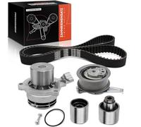 Frankberg Correa dentada para automóviles con bomba de agua Diesel Compatible con A1 A3 A4 A5 A6 Leon C.a.d.d.y Golf Golf VI Golf VII P.a.s.s.a.t Polo Replace# 7883-13321