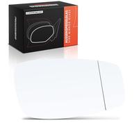 Frankberg Cristal de espejo retrovisor exterior izquierdo asférico calefactable eléctrico compatible con Stilo Multi Wagon 192 Replace# 71718830