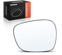 Frankberg Cristal de espejo retrovisor exterior izquierdo asférico eléctrico calefactable compatible con X3 F25 X1 E84 X3 E83 SUV Replace# 51162991659