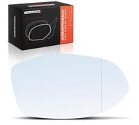 Frankberg Cristal de espejo retrovisor exterior izquierdo esférico eléctrico compatible con A7 Sportback 4GA 4GF Hatchback 4G8857535B