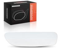 Frankberg Cristal de espejo retrovisor exterior izquierdo inferior convexo manual transparente compatible con Combo Tour Combo Box / MPV Replace# 71765381