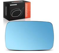 Frankberg Cristal de espejo retrovisor exterior izquierdo plano eléctrico compatible con 3 Compact E36 3er Cabriolet E36 7 E32 repuesto # 51161901176