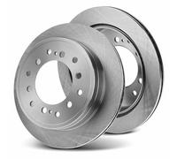 Frankberg Discos de freno compatibles con Tesla Model 3 2017-2025 Front Brake Rotors set of 1 pairs Replace# 104461100D
