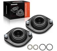 Frankberg Domlager Cojinete de suspensión compatible con Agila (A) 2000-2007Justy III Ignis IIWagon R+ Strut Mount Front Left and Right set of 2 pieces Replace# 41710-80G10