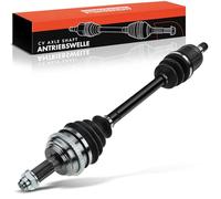 Frankberg Eje motriz Eje de transmisión Caja de cambios manual Eje delantero Derecha con ABS-Ring Compatible con Civic VII Cupé EM2 Civic VII Hatchback EP EU EV Replace# 44305S5DA51