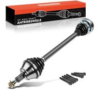 Frankberg Eje motriz Eje de transmisión Caja de cambios manual Eje delantero Derecha sin ABS-Ring Compatible con A3 8L1 TT 8N3 Leon 1M1 Golf IV 1J1 Replace# 1J0407272FL