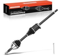 Frankberg Eje motriz Eje de transmisión con ABS Ring Eje delantero IzquierdaoDerecha Compatible con A4 8E2 B6 A4 Avant 8E5 B6 Exeo 3R2 Exeo ST 3R5 Replace# 8E0407271BE