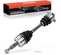 Frankberg Eje motriz Eje de transmisión Eje delantero Derecha con ABS-Ring Compatible con Pajero II V3W Pajero III V6W V7W Pajero Klasseic V2W V6W V7W Replace# MR453384