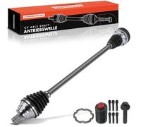 Frankberg Eje motriz Eje de transmisión Eje delantero Derecha sin ABS-Ring Compatible con A3 8V1 8VK Golf VI 5K1 Golf VII 5G1 BE1 BE2 BQ1 P.a.s.s.a.t 362 3C2 Replace# 1K0407272SP