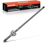 Frankberg Eje motriz Eje de transmisión MT con ABS ring Eje delantero Izquierda Compatible con Defender Cabrio L316 Defender Pick-up L316 Defender Station Wagon L316 Replace# TDB500290