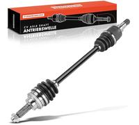 Frankberg Eje motriz Eje de transmisión Transmisión automática con ABS Ring Eje delantero Izquierda Compatible con Pixo UA0 1.0L 2009-2013 Alto GF 1.0L 2009-2025 Replace# 391014A04D