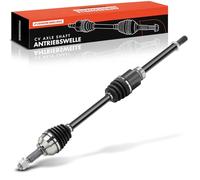Frankberg Eje motriz Eje de transmisión Transmisión automática Eje delantero Derecha sin ABS-Ring Compatible con Qashqai +2 I J10 JJ10E NJ10 2.0L 2007-2013 Replace# 39100JD22C