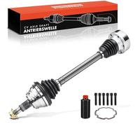 Frankberg Eje motriz Eje de transmisión Transmisión automática Eje delantero Izquierda sin ABS-Ring Compatible con M.i.n.i Countryman R60 M.i.n.i Paceman R61 Replace# 31609806475