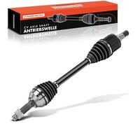 Frankberg Eje motriz Eje de transmisión Transmisión automática Eje delantero sin ABS-Ring Izquierda Compatible con Qashqai +2 I J10 JJ10E NJ10 X-Trail T31 Replace# 39101JD22C