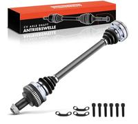Frankberg Eje motriz Eje de transmisión Transmisión automática Eje trasero Izquierda Compatible con Serie 3 E46 330 Serie 3 Cabriolet E46 330 Serie 3 Cupé E46 330 Replace# 33217505291
