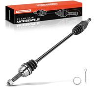 Frankberg Eje motriz Eje de transmisión Transmisión automática sin ABS Ring Eje delantero Derecha Compatible con Micra IV K13K K13KK 1.2L 2010-2016 Replace# 391003VA0A