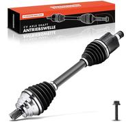 Frankberg Eje motriz Eje de transmisión Transmisión automática sin ABS Ring Eje delantero Izquierda Compatible con Superb III 3V3 Superb III Combi 3V5 Passa.t 3G2 CB2 Replace# 3Q0407271AH