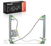 Frankberg Elevalunas eléctrico sin motor delantero derecho compatible con Corsa D Corsa E Corsa MK III (D) Corsa MK IV (E) Replace# 13447039 5140116
