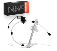 Frankberg Elevalunas Mecanismo elevalunas Eléctrico Con Motor 2 Polos Delantero izquierdo Sin placa 4/5-Puerta Compatible con Cherokee XJ 1984-2001 Replace# 55154959AI