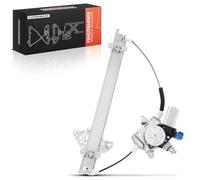 Frankberg Elevalunas Mecanismo elevalunas Eléctrico Con Motor 2 Polos Delantero izquierdo Sin placa 4/5-Puerta Compatible con Juke F15 2010-2019 Replace# 807211KA0A,807211KA0C