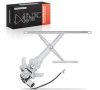 Frankberg Elevalunas Mecanismo elevalunas Eléctrico Con Motor 4-Polos Delantero izquierdo Sin placa 4/5-Puerta Compatible con CR-V I RD 1995-2002 Replace# 72251S10J01