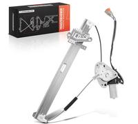 Frankberg Elevalunas Mecanismo elevalunas Eléctrico Con Motor 6-Polos Delantero izquierdo Sin placa 4/5-Puerta Compatible con J.a.z.z II GD G.E2 G.E3 Replace# 72250SAAG03