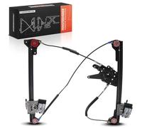 Frankberg Elevalunas Mecanismo elevalunas Eléctrico sin Motor Delantero derecho Sin placa 2/3 Puertass Compatible con Golf III IV cabrio 1E7 Replace# 1E0837462