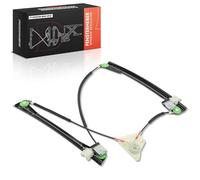 Frankberg Elevalunas Mecanismo elevalunas Eléctrico sin Motor Delantero derecho Sin placa 2/3 Puertass Compatible con Polo 9N Replace# 6Q3837462J