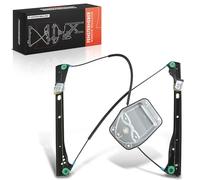 Frankberg Elevalunas Mecanismo elevalunas Eléctrico sin Motor Delantero derecho Sin placa 2/3 Puertass Compatible con Golf V 1K1 Compacto Replace# 1K3837462