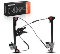 Frankberg Elevalunas Mecanismo elevalunas Eléctrico sin Motor Delantero izquierdo Sin placa 2/3 Puertass Compatible con Golf III IV cabrio 1E7 Replace# 1E0837461