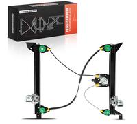 Frankberg Elevalunas Mecanismo elevalunas Eléctrico sin Motor Delantero izquierdo Sin placa 2-Puerta Compatible con M.e.g.a.n.e II Coupé-cabrio EM0/1 Replace# 8201010930
