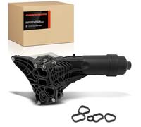 Frankberg Enfriador de aceite de motor compatible con 3 G20 G28 G80 320i 2019-2024 5er F90 G30 520i 2017-2023 X3 F97 G01 sDrive20i xDrive20i 2017-2024 Replace20i 2017-2024 # 114 28580414