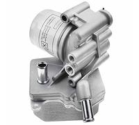 Frankberg Enfriador de aceite de motor refrigerado por agua, compatible con Jumper Ducato Tourneo Custom V362 Transit/Transit Custom V362/Transit V363 Boxer 2006-hoy BK2Q6B624CB