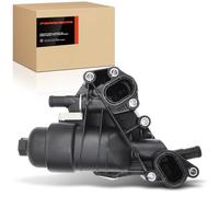 Frankberg Enfriador de aceite de motor refrigerado por agua, compatible con Vito Qashqai X-Trail Vivaro Espace Fluence Scénic Kadjar Koleos M.e.g.a.n.e Talisman Trafic 1,6 l 2011 hasta la actualidad