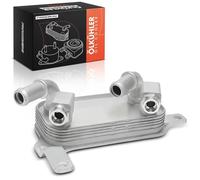 Frankberg Enfriador de aceite de motor refrigerado por agua, gasolina, aluminio, compatible con Corsa D S07 1.4 LPG Replace# 6302084,13199772