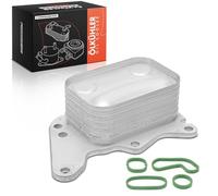 Frankberg Enfriador de aceite del motor 11427552687 | Compatible con: C4 II NC, 508 SW Box/Combi 8E, DS5, 308 II L3 LB LH LP LW, M.i.n.i Convertible R57, 2008 I CU