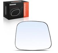 Frankberg Espejo retrovisor exterior izquierdo convexo calefactable eléctrico compatible con Qubo 225 Nemo Bipper Tepee Bipper AA Fiorino 225 Replace# 8151QY