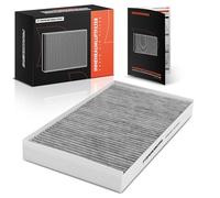 Frankberg Filtro de aire de la cabina Compartimento del Motor en el centro debajo de la tapa del depósito de agua Compatible con Vito Bus W639 Vito/Mixto Furgoneta W639 Viano W639 Replace# CUK3540