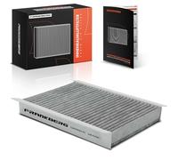 Frankberg Filtro de aire de la cabina Compatible con 500X 334 Renegade SUV B1 BU BV Renegade Van B1 BU 500L 351 352 Compass M6 M7 MP MV Replace# 71775824