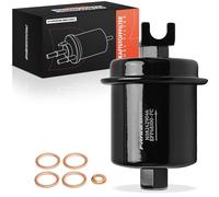 Frankberg Filtro de combustible de gasolina compatible con CR-V II RD Civic VI Hatchback EJ EK CRX III EG EH Logo GA Civic VI Coupe EJ EM1 Accord V CC CD 400 RT 600 RH Replace# 16010S01A32