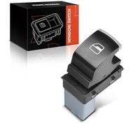 Frankberg Interruptor de control de elevalunas delantero derecho trasero 3 pines compatible con Golf VI 5K1 517 AJ5 521 5M1 J.etta IV P.assat 362 365 C.addy Replace# 5K0959855XSH