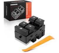 Frankberg Interruptor de control del elevalunas delantero izquierdo compatible con Orlando J309 1.4L-2.0L 2011-2026 Replace# DWS1766,1S13651