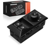 Frankberg Interruptor de elevalunas compatible con Trucks T 2013-2023 Interruptor de ventana lateral con bisel reemplazo # 7421972423