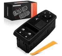 Frankberg Interruptor de elevalunas del lado del conductor de 22 pines compatible con MAN TGA 2000-2007 TGX 2007-2020 TGS Replace# 81258067109,81258067094
