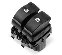 Frankberg Interruptor de elevalunas delantero izquierdo compatible con Movano 1998-2014 Vivaro 2001-2014 Laguna II 2001-2007 Master II 1998-2021 Trafic II 2001-2021