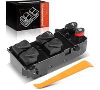 Frankberg Interruptores de botón para automóviles Delantero izquierdo Compatible con Civic VIII Hatchback FK FN Civic VIII Berlina FA FD Civic VIII Berlina FD FA Replace# 35750SNAA13,DWS407
