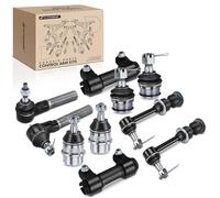 Frankberg Juego de 10 brazos de suspensión delanteros compatibles con Ram 1500 Extended Cab Pick-up Replace # ES2012S,K3134T