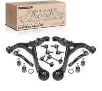 Frankberg Juego de 12 brazos de suspensión delanteros y traseros compatibles con Accord VII CL CN Accord VII Tourer CM CN Replace# K80228, K640290