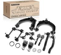 Frankberg Juego de 14 brazos de suspensión delanteros compatibles con Accord VII CL CN Accord VII Tourer CM CN Replace # K80228, K90342