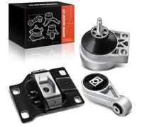 Frankberg Juego de 3 cojinetes de motor delanteros y traseros compatibles con Focus Turnier DNW Focus DAW DBW Focus Semanal DFW Replace # 3003,2986